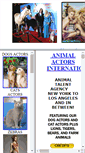 Mobile Screenshot of animal-actors.com